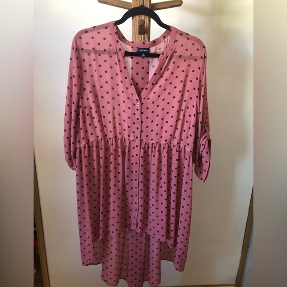 TORRID high-low chiffon bundle - Picture 1 of 7